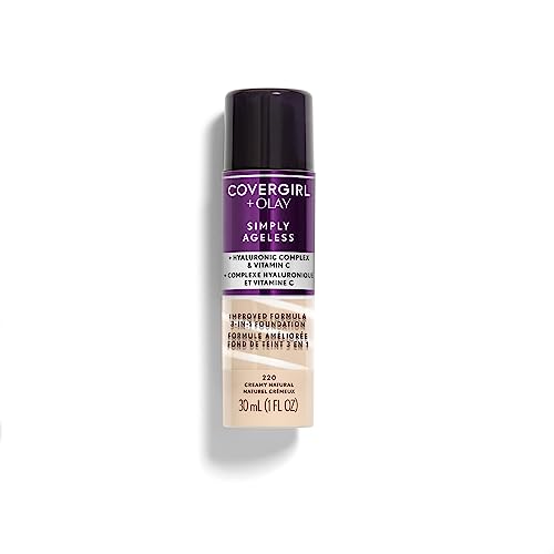 CoverGirl & Olay Simply Ageless 3-in-1 Liquid Foundation: Matte Finish