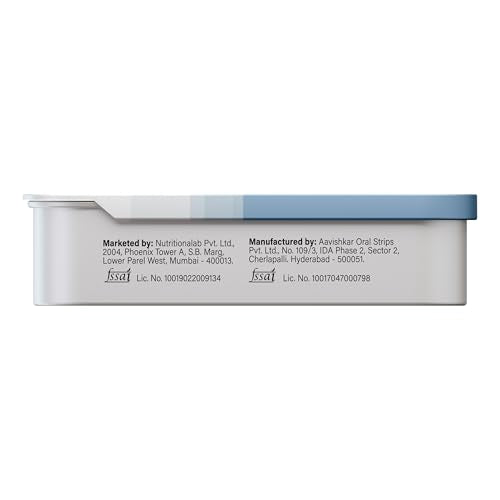 Wellbeing Nutrition Melts Healthy Gut - 60 Oral Strips for Indigestion, Gas, Acidity & Bloating Relief | 10 Billion CFU Probiotics + Digestive Enzymes & Organic ACV