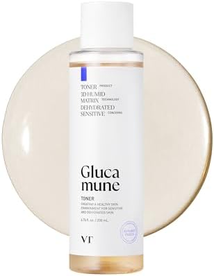 VT COSMETICS Glucamune Facial Toner - Hydrating Vegan Mucin Toner for All Skin Types