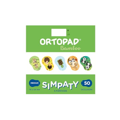MASTER AID Ortopad Simpaty Ocular Patches M (50 Count) - Amblyopia Treatment