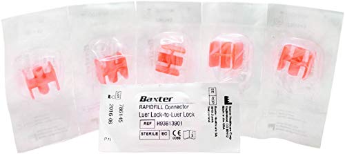 Baxter Healthcare Rapid Fill Connectors - IV Catheter Device (Pack of 50)