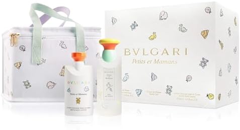 Bvlgari Petits Et Mamans Gift Set: Eau de Toilette, Body Lotion & Travel Bag