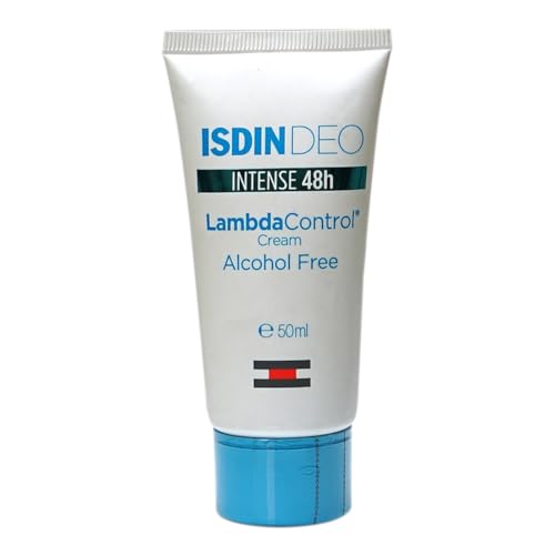 ISDIN Deo Lambda Control Cream - 50ml - Effective Antiperspirant & Odor Control