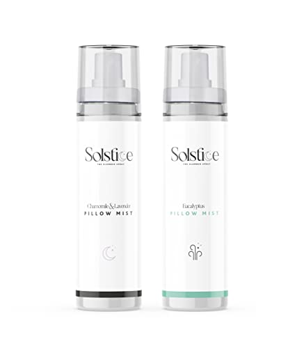 HomeGenie Solstice Slumber Spray Deep Sleep Duo Pack with Anti Snore Mist