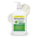 AmLactin Daily Moisturizing Body Lotion 14.1oz - Paraben Free Hydrating Lotion with Pump