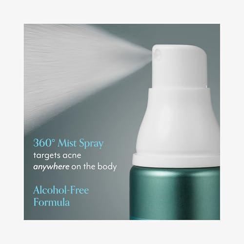 Bliss Clear Genius Body Acne Spray, 3.5 oz, 2% Salicylic Acid & Niacinamide