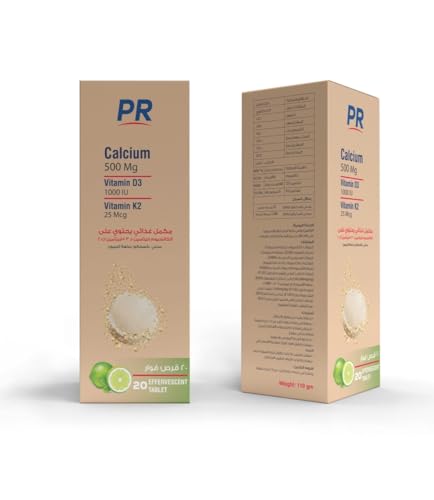 Pharma Pure Calcium Vitamin D3 with K2 - Triple Action Bone Support - High Absorption Formula