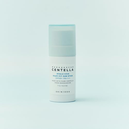 SKIN1004 Madagascar Centella Hyalu-Cica Silky-Fit Sun Stick 7g – Korean Calming Sun Protection for Sensitive Skin