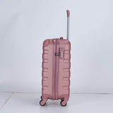 STARGOLD SG-T80 20-Inch Rose Pink Hardside Spinner Luggage with Lock