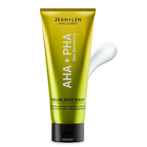 Jean & Len Vegan Body Serum with 8% AHA & 5% PHA Exfoliator