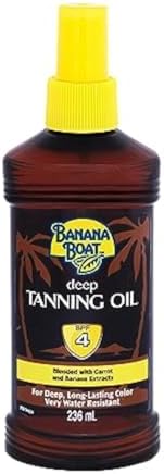 Banana Boat Tanning Oil SPF 4 - 236ml