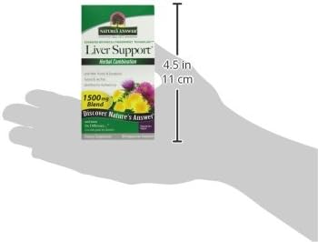 Nature's Answer Liver Support - 90 Vegetarian Capsules (1500mcg)