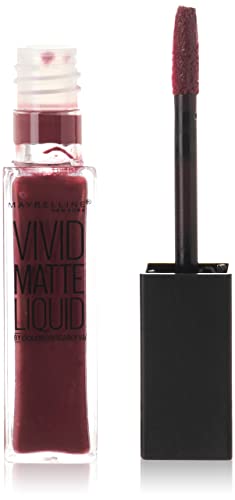 Maybelline Color Sensational Vivid Matte Lipstick - Possessed Plum 45
