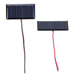 0.3W 5V Polysilicon Micro Solar Panel - 2PCS for Low-Power Appliances and DIY Projects