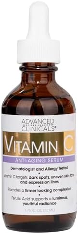 Advanced Clinicals Vitamin C Anti-Aging Serum - Brightening & Firming Serum