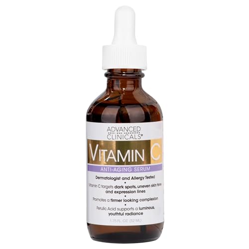 Advanced Clinicals Vitamin C Anti-Aging Serum - Brightening & Firming Serum