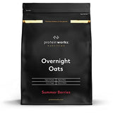Protein Works Summer Berries Overnight Oats | High Protein Breakfast | 500g