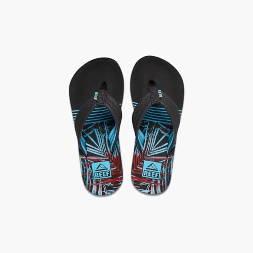 Reef Boy's AHI Sandals - Adjustable Fit Water Sandals for Kids