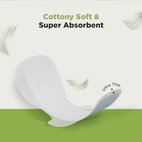 Pee Safe Ultra Thin XXL Sanitary Pads for Women - Rash-Free, Cottony Soft with Wings