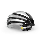 MET Trenta 3K Carbon MIPS Cycling Helmet - White/Grey