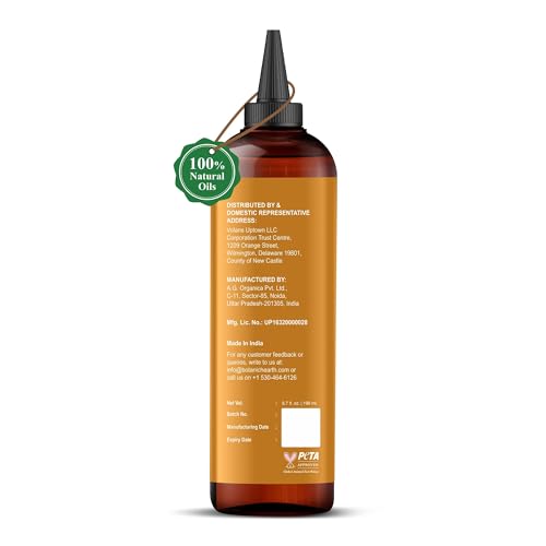 Botanic Hearth Batana & Caffeine Hair Oil - 6.7 fl oz for Fuller, Healthier Hair