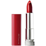 Maybelline Color Sensational Made for All Lipstick - Ruby For Me, Hydrating Red Lip Color, 1 Count