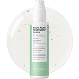 BellamiLuxx Back & Body Acne Treatment Spray with Tea Tree Oil for Clear, Soothe & Moisturize - Effective for Men, Women & Teens