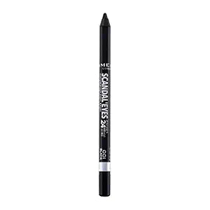 Rimmel London, Scandaleyes Waterproof Kohl Kajal Eyeliner, 01 Black, 1.3 G