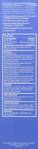 Neutrogena T/Gel Therapeutic Shampoo - Original Formula for Dandruff & Scalp Relief - 8.5 oz