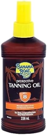 Banana Boat Tanning Lotion SPF 8 - Achieve a Gradual, Sun-Kissed Glow