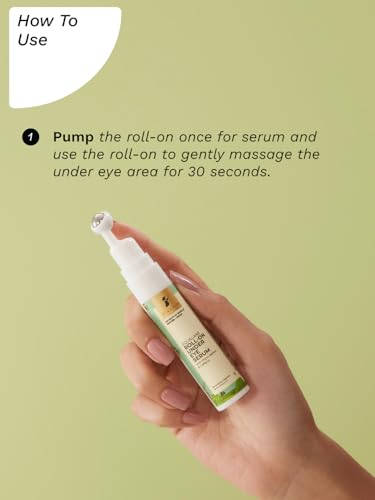 Pilgrim Squalane Under Eye Cream with Phyto-Retinol & Caffeine, 15ml - Dark Circle & Puffiness