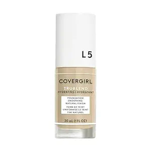 Covergirl - TruBlend Oil-Free Liquid Foundation L-5 Creamy Natural - 1 Oz