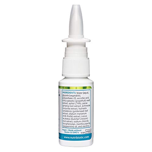 NutriBiotic Nasal Spray with Grapefruit Seed Extract - 1 Fl Oz (29.5ml)