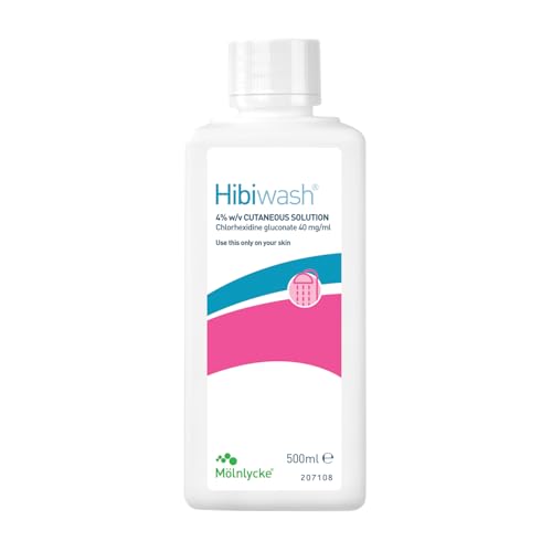 Hibiscrub Hibiwash Full Body Antimicrobial Wash 500ml – Pre- & Post-Operative Care