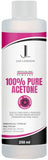 JAN LONDON 100% Pure Acetone Nail Polish Remover - Professional Strength for Gel & Acrylic Nails (250ml)