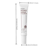 Retinol Eye Cream for Dark Circles and Puffiness - Wrinkle Cream and Brightening Solution, 30g