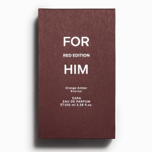 Zara For Him Red Edition Eau de Toilette - 100ml Men's Fragrance