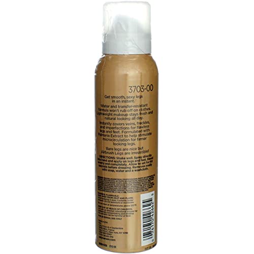 Sally Hansen Airbrush Legs Fairest Glow Leg Makeup Lotion - 2 Pack (4.4 oz Each)