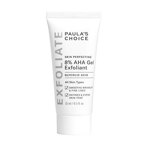 Paula's Choice SKIN PERFECTING 8% AHA Gel Exfoliant - Glycolic Acid with Chamomile & Green Tea, 0.5 oz