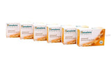 Himalaya Almond Moisturizing Soap Bar - 6 Bars, Gentle Cleanser with Almond Oil & Rose Extract