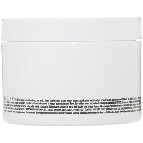 Baxter of California Super Close Shaving Cream - Smooth & Irritation-Free Shave for Sensitive Skin