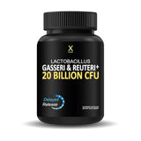 HUMANX Lactobacillus Gasseri & Reuteri Probiotic - 20 Billion CFU with Organic Prebiotics - USA Made - Non-GMO
