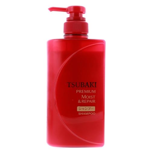 Tsubaki Premium Moist Shampoo 490ml - Repair & Restore Damaged Hair