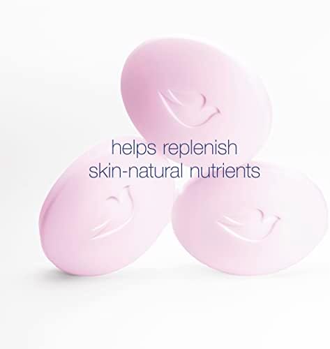 Dove Moisturizing Soap Bars (6-Pack) - Pink - Nourishing Formula