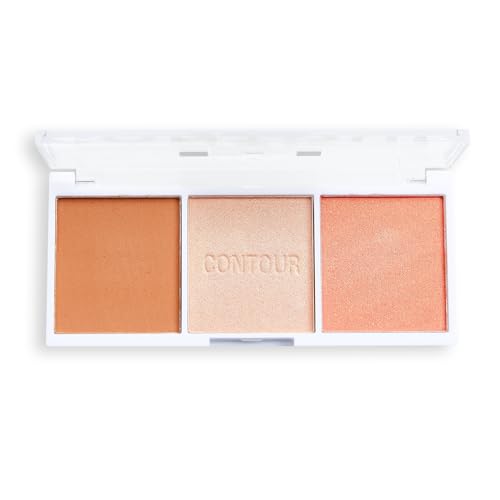 Makeup Revolution Relove Colour Play Contour Trio Palette - Sugar