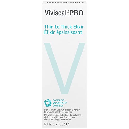 Viviscal Professional Thin To Thick Elixir – Hair Thickening Serum, 50ml
