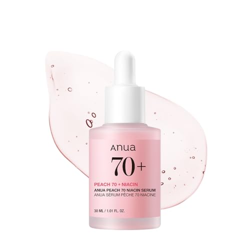 PEACH 70% Niacinamide Serum - Ultra-Concentrated Brightening Serum for Dark Spots, Hyperpigmentation & Uneven Skin Tone - 30ml