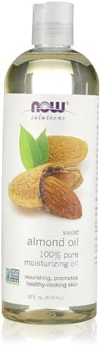 NOW Foods Sweet Almond Oil - 16 oz Moisturizing Oil for Skin & Hair