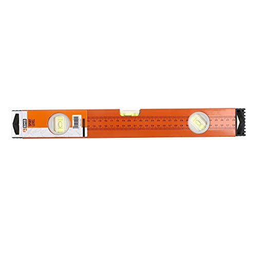 BMB Tools Magnetic Edge Level Orange 40Cm for Wall and Nail Leveling