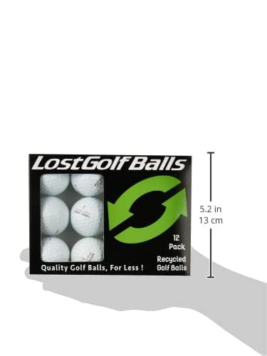 Kirkland Signature Pre-Owned Golf Balls - Quality Used Balls, 12 Pack for Value-Driven Golfers